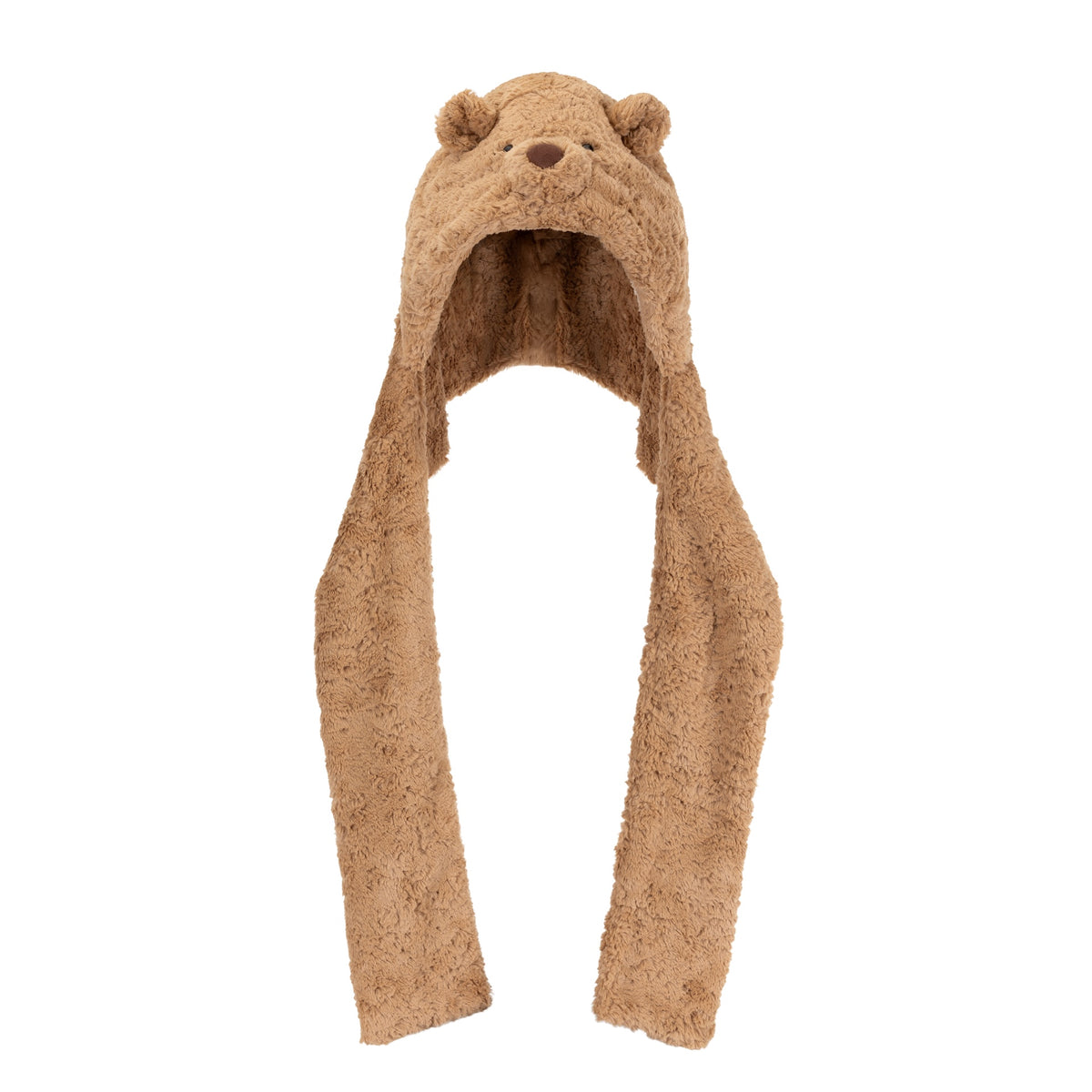 Peluche Jellycat | Écharpe à capuchon Ours Bartholomew Fluffleshade