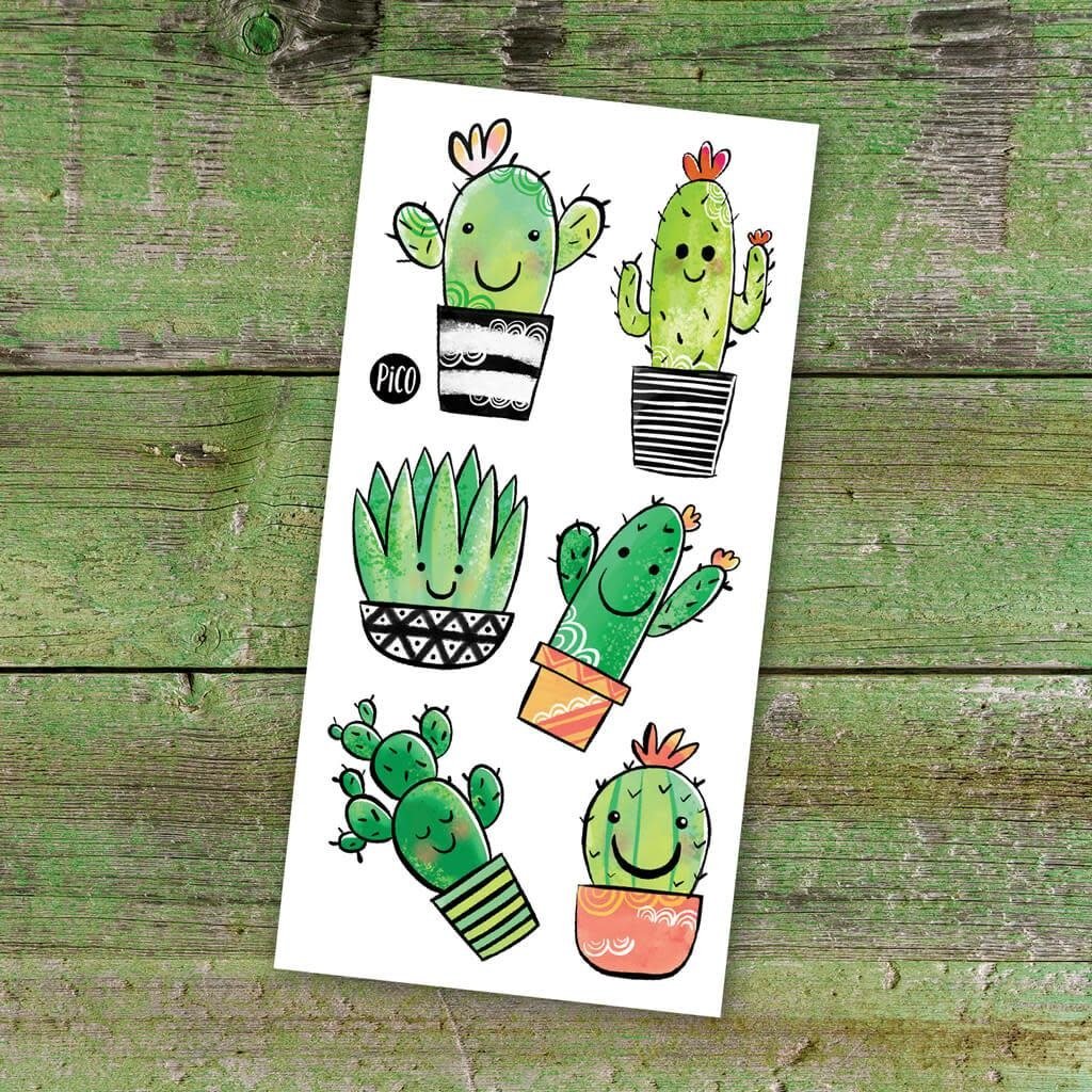 Tatouages temporaires | Les cactus coquins