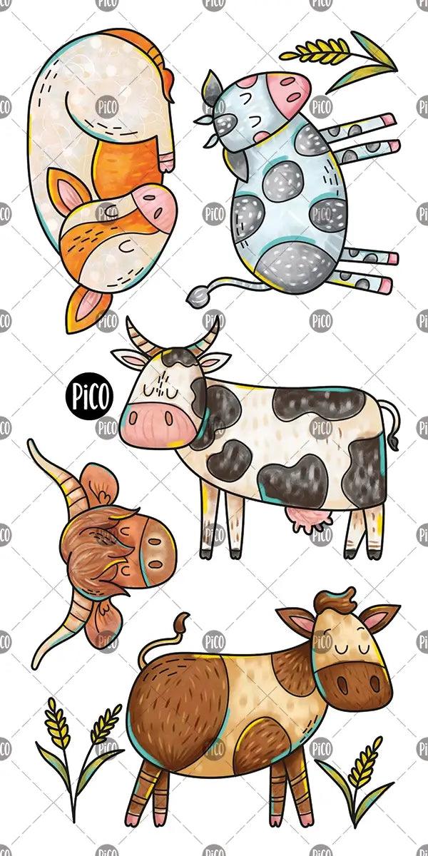 Tatouages temporaires | Jolies vaches