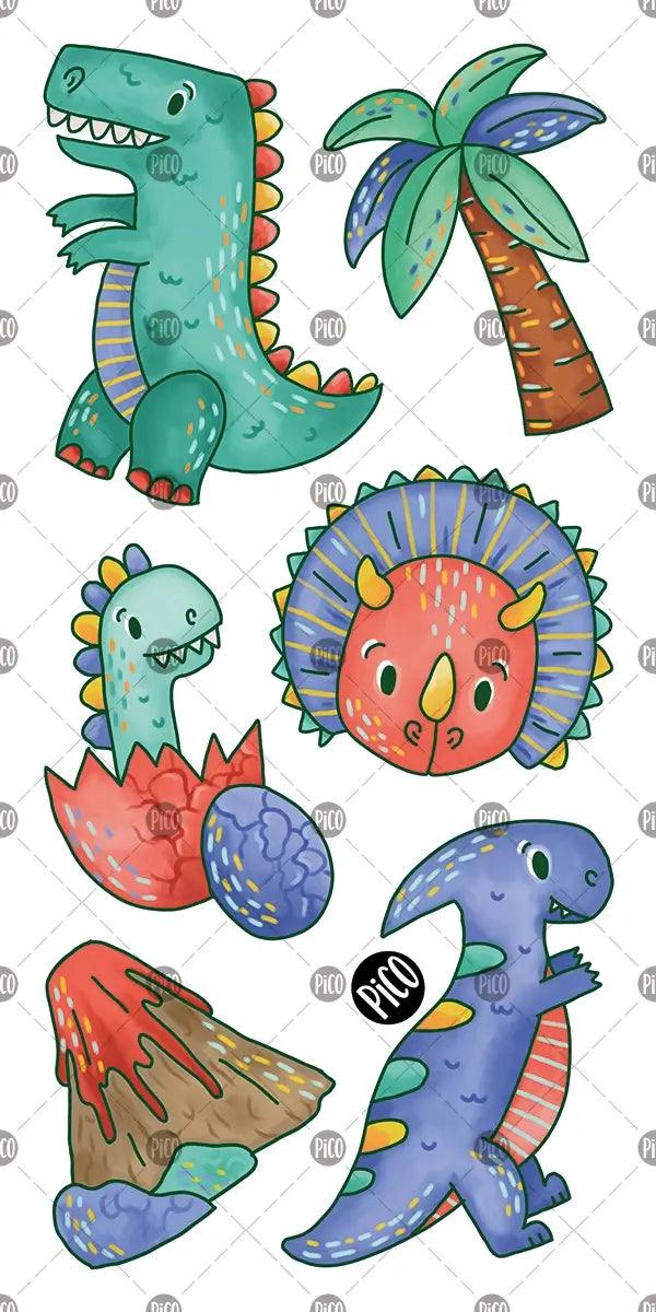 Temporary tattoos | Tyrannosaurus