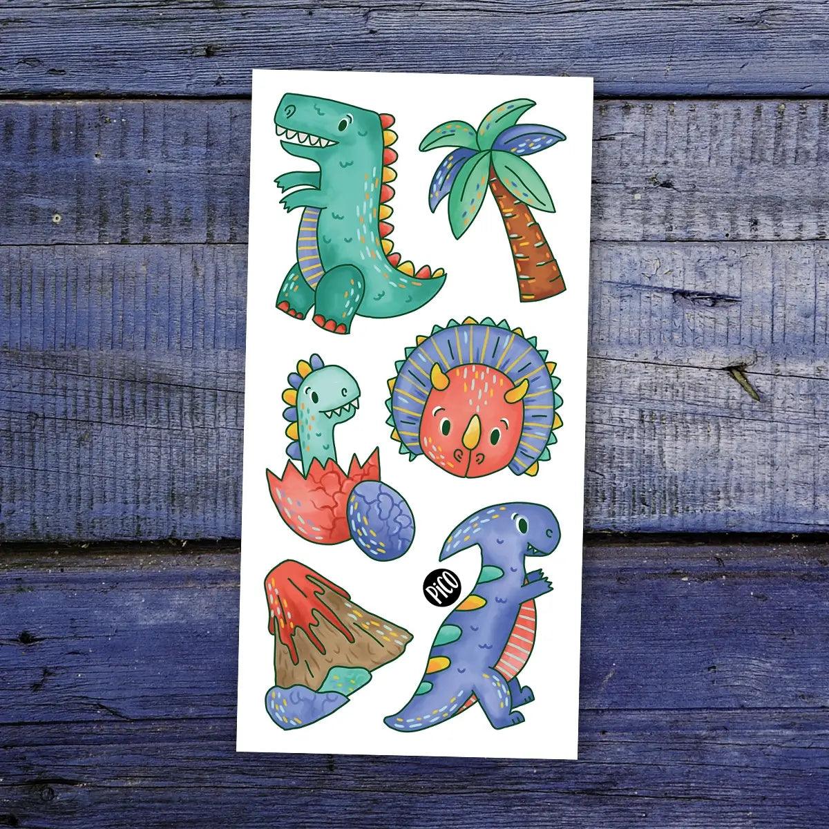 Temporary tattoos | Tyrannosaurus