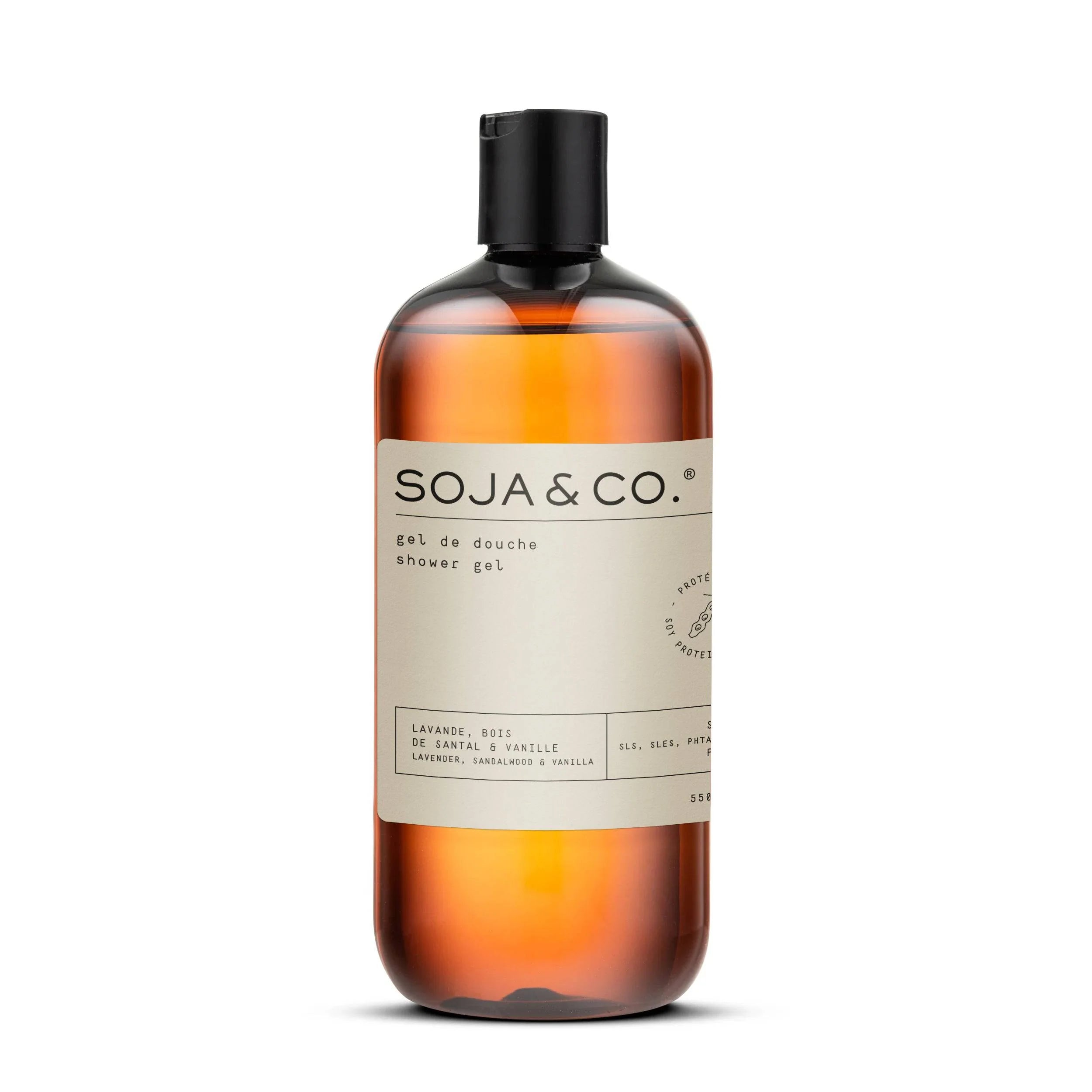 Gel de douche | Lavande, bois de santal & Vanille