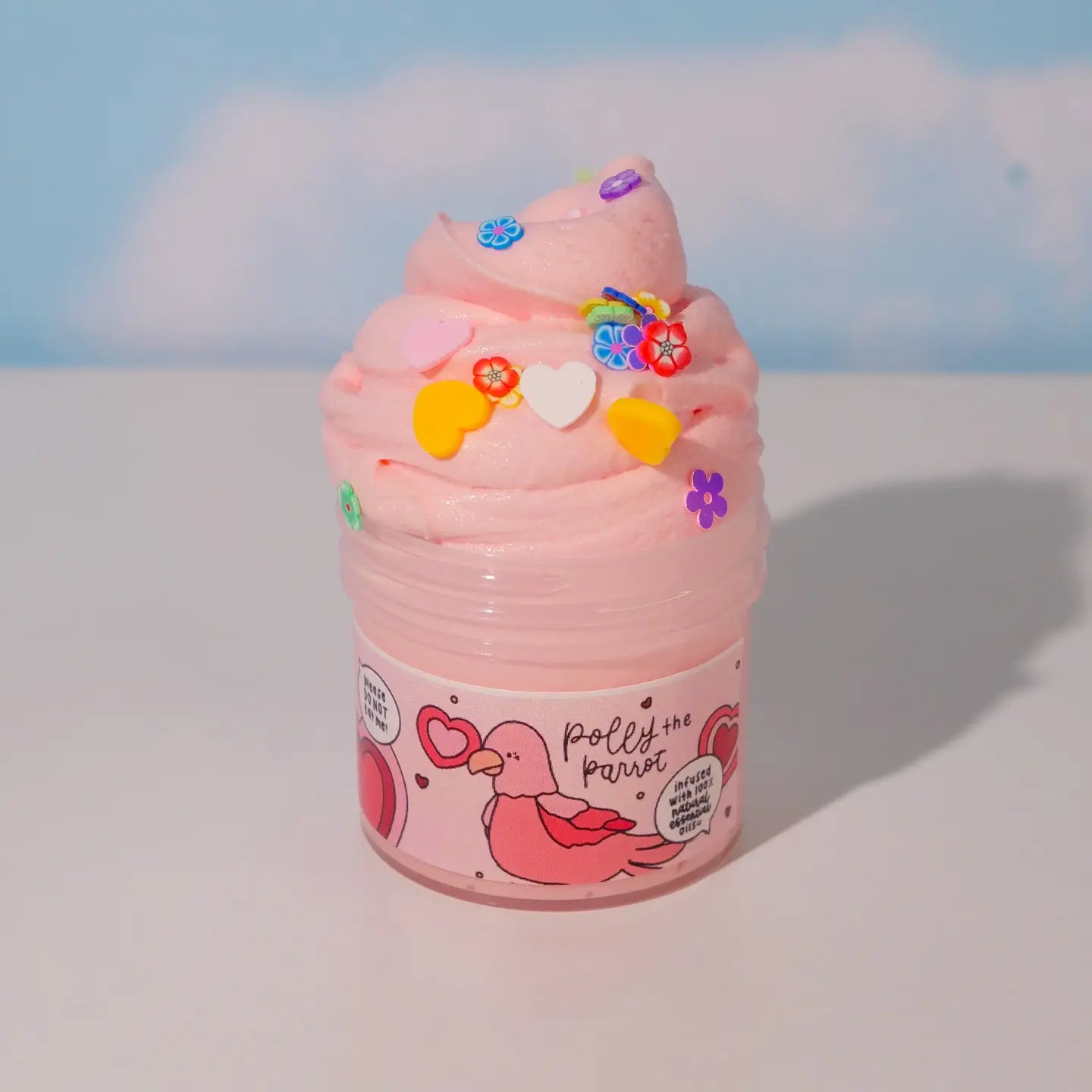 Mini slime | Polly le perroquet