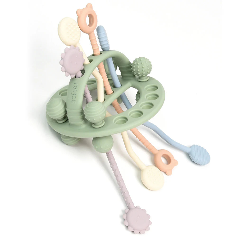 Noüka Space Pull Toy – Sensory Teething Toy (Light Spring)