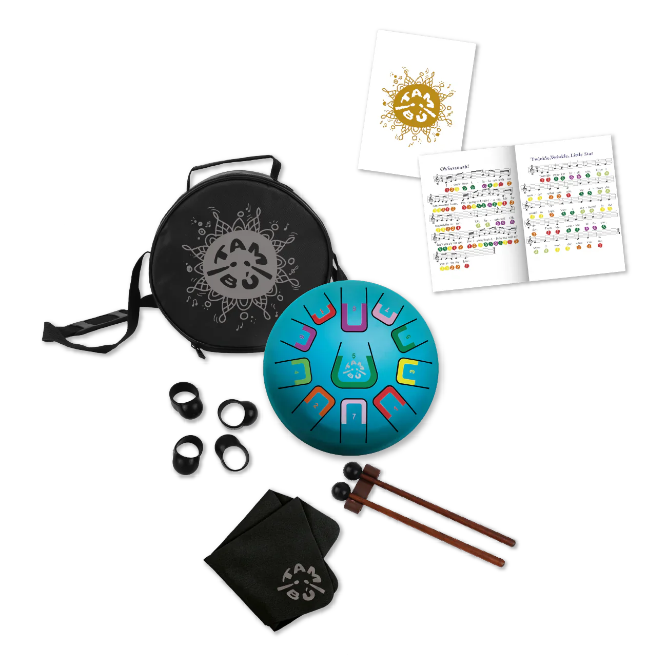 Tambour à languette | Tambú 8" | Ciel calme