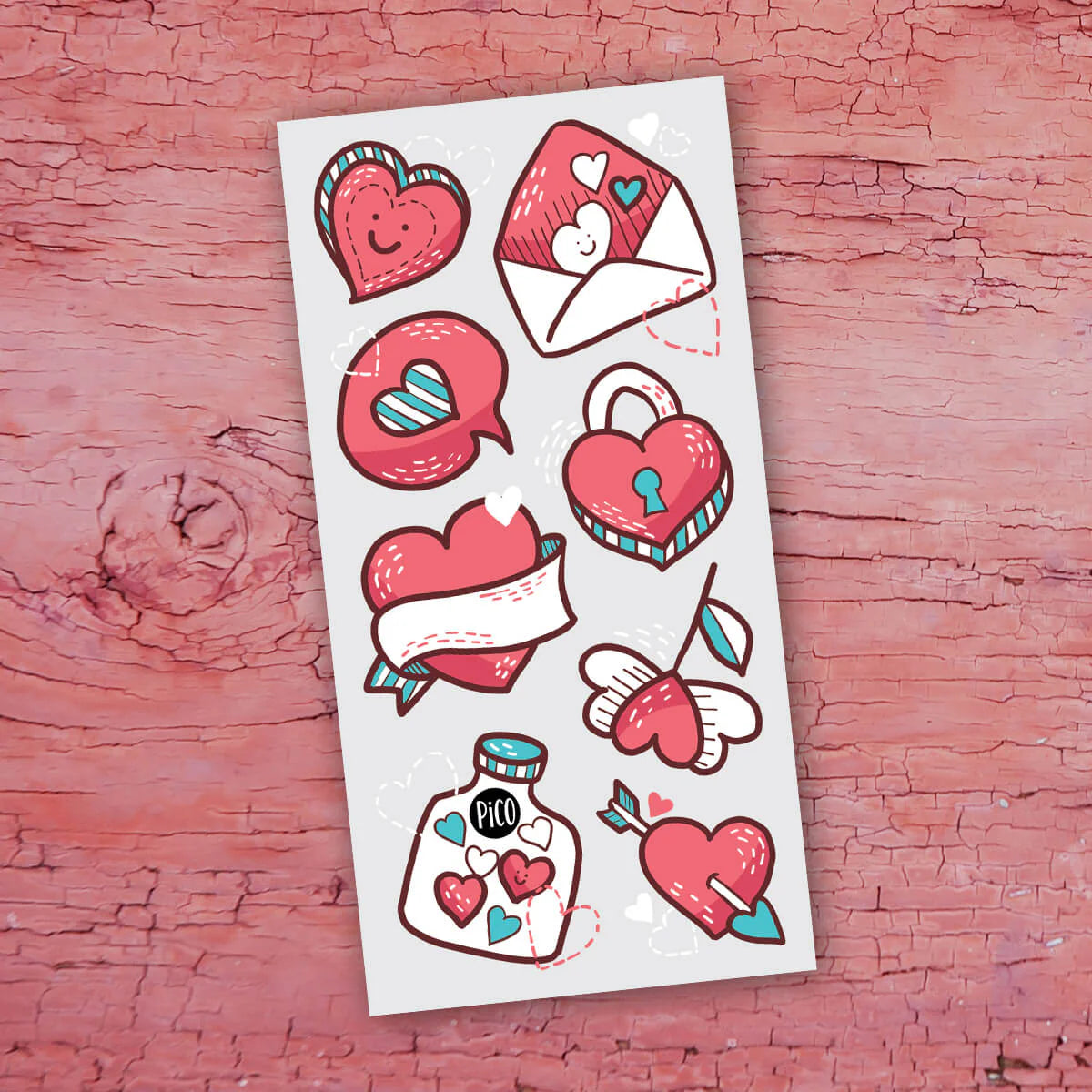 Tatouages temporaires | St-Valentin