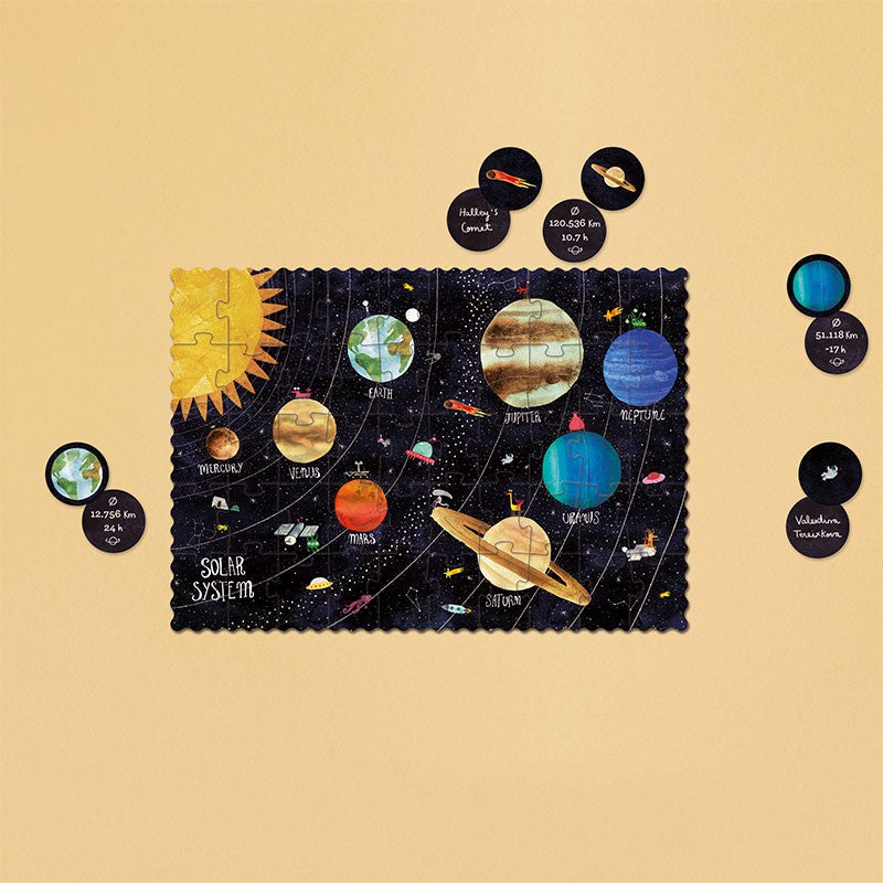 Mini puzzle | Planètes | 50 pcs